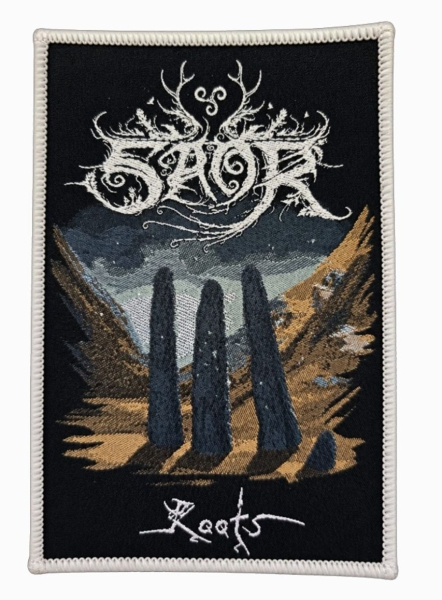 Saor - Patch Roots White Border (11,6 Cm X