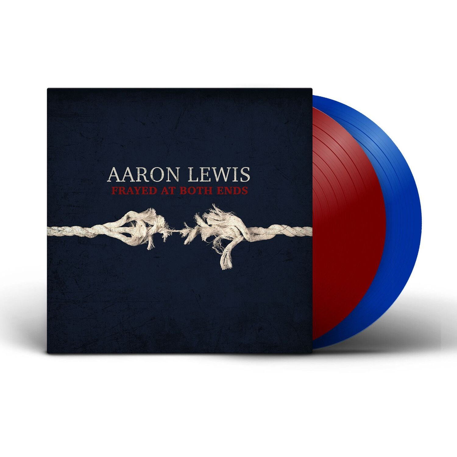 Aaron Lewis - Frayed At Both Ends (Deluxe) [Red & Blue 2 LP] (LP, Deluxe Edition, Farbiges Vinyl, Rot, Blau)