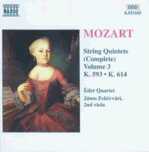 Mozart Wolfgang Amadeus - String Quintets Vol 3