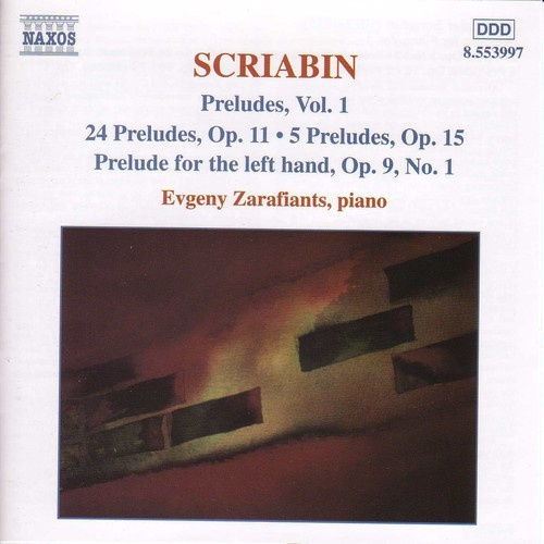 Scriabin Alexander - Preludes Vol 1