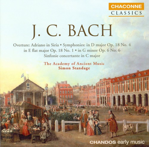 J.C. Bach - Symphonies 4 & 6 / Symphony Fo