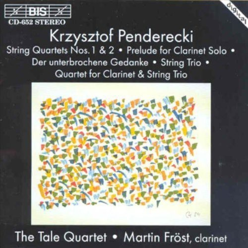 Penderecki Krzyszof - String Quartet 1/2